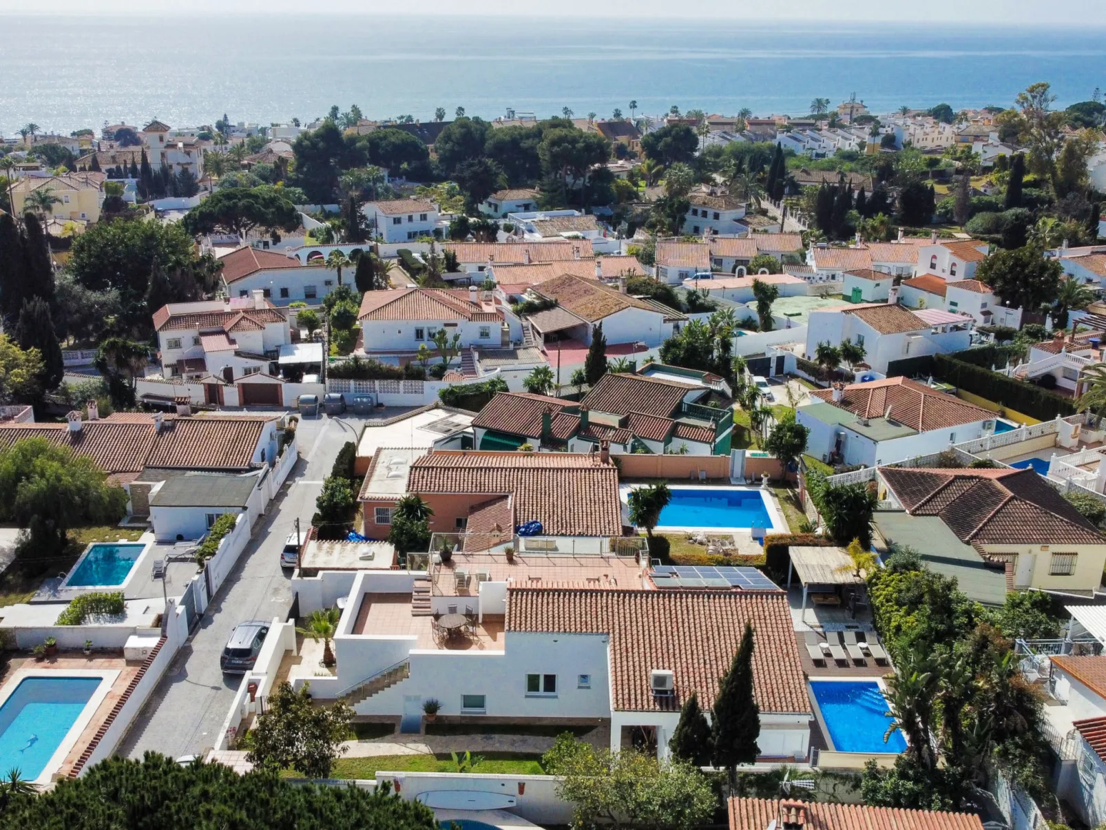 Villa Madrugada, beachside villa in Costabella - Buiten
