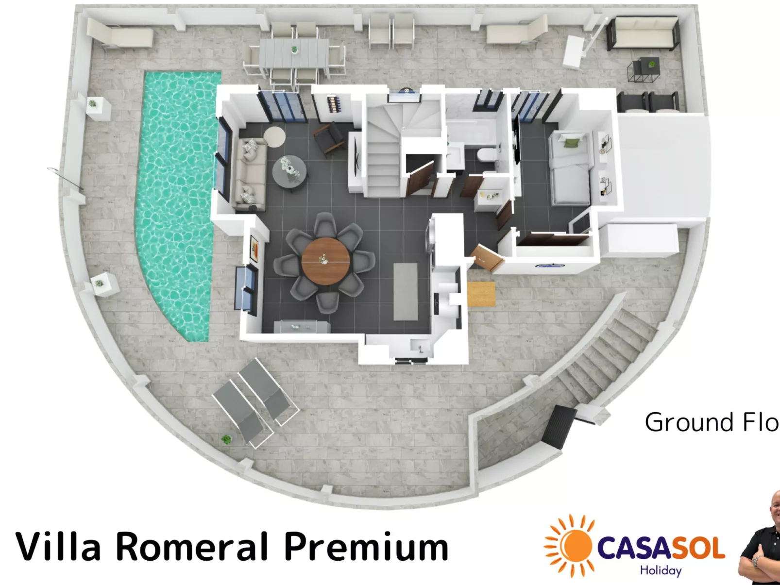 Villa Romeral Premium by Casasol - Binnen