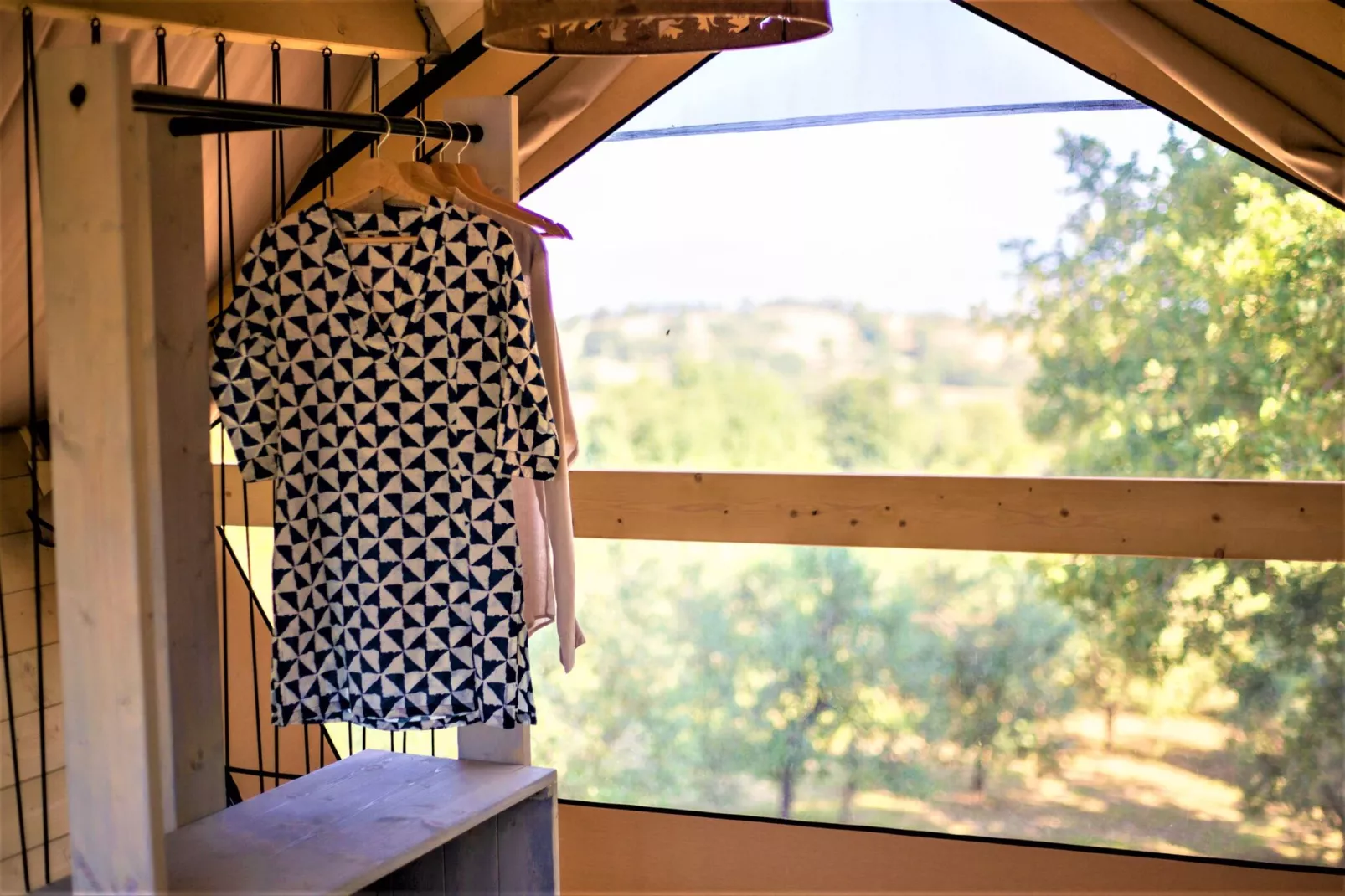 Luxury Tend-Uitzicht zomer
