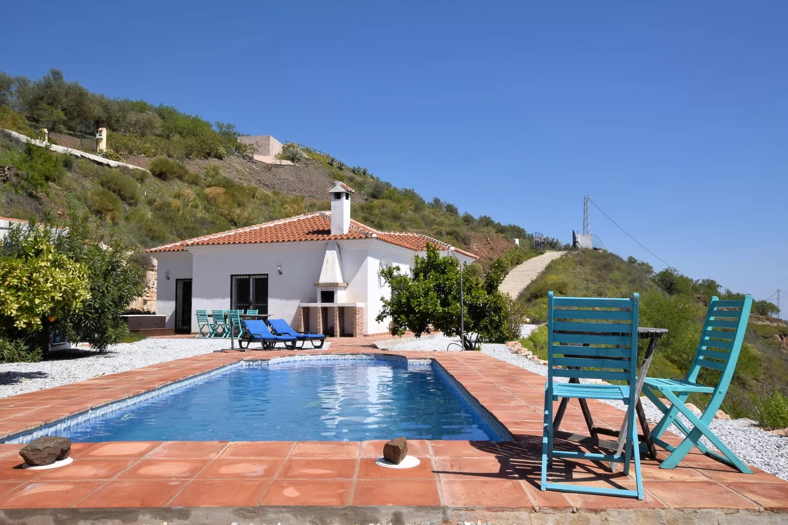 Villa Las Reinas - Buitenkant zomer