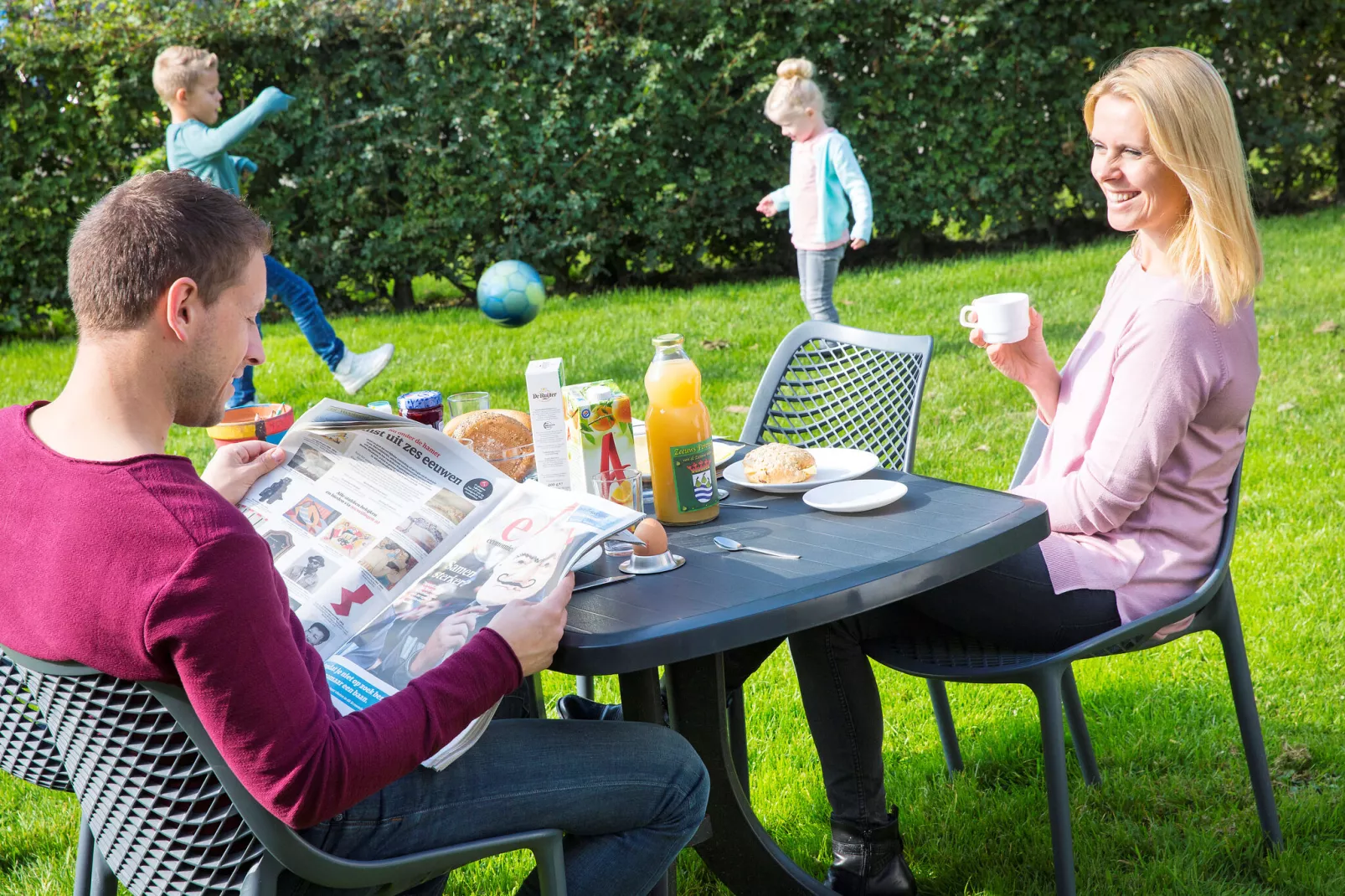 Vakantiepark de Soeten Haert 20-Tuinen zomer