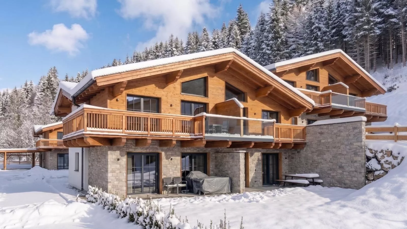 Tauernlodge Eben D1 - Exterieur winter