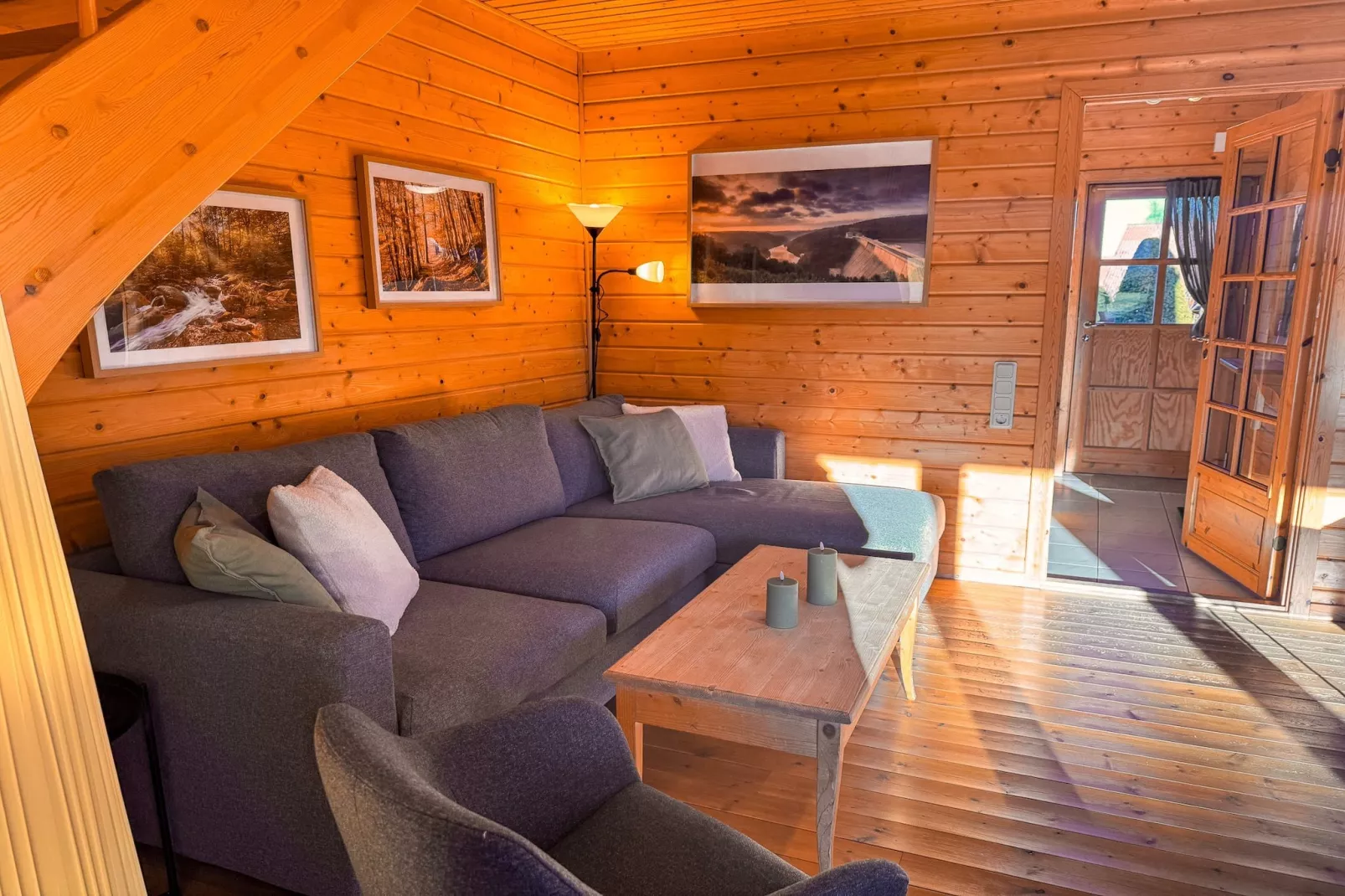Ferienhaus in Hasselfelde - Haus 33 Blauvogel - Woonkamer
