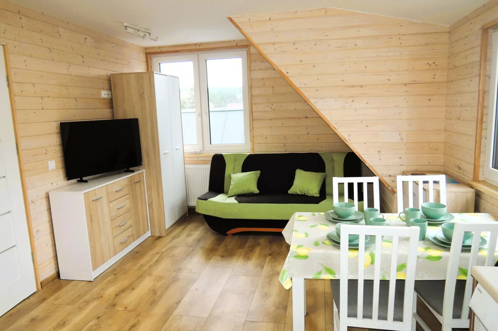 Apartament z tarasem Wisełka  Lew 2 I piętro