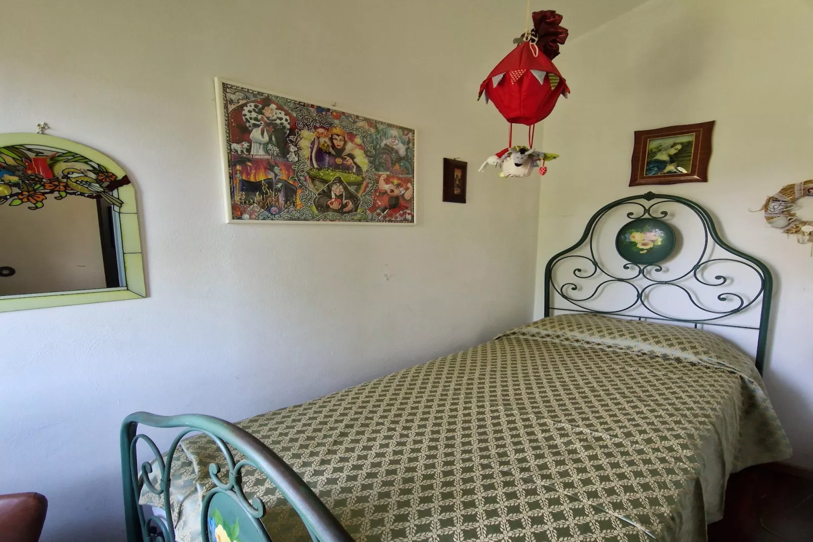 Holiday home dei Pavoni Montemaggiore con Piscina privata - Slaapkamer