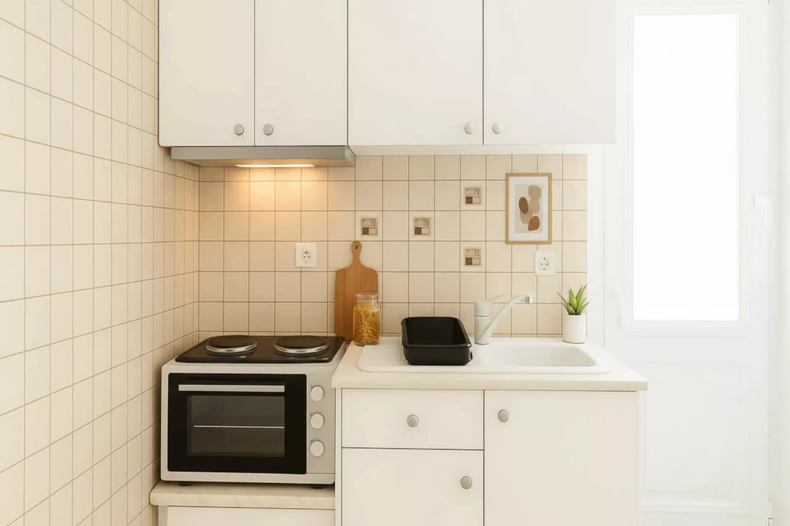 Picturesque Paros White House with Balcony Views