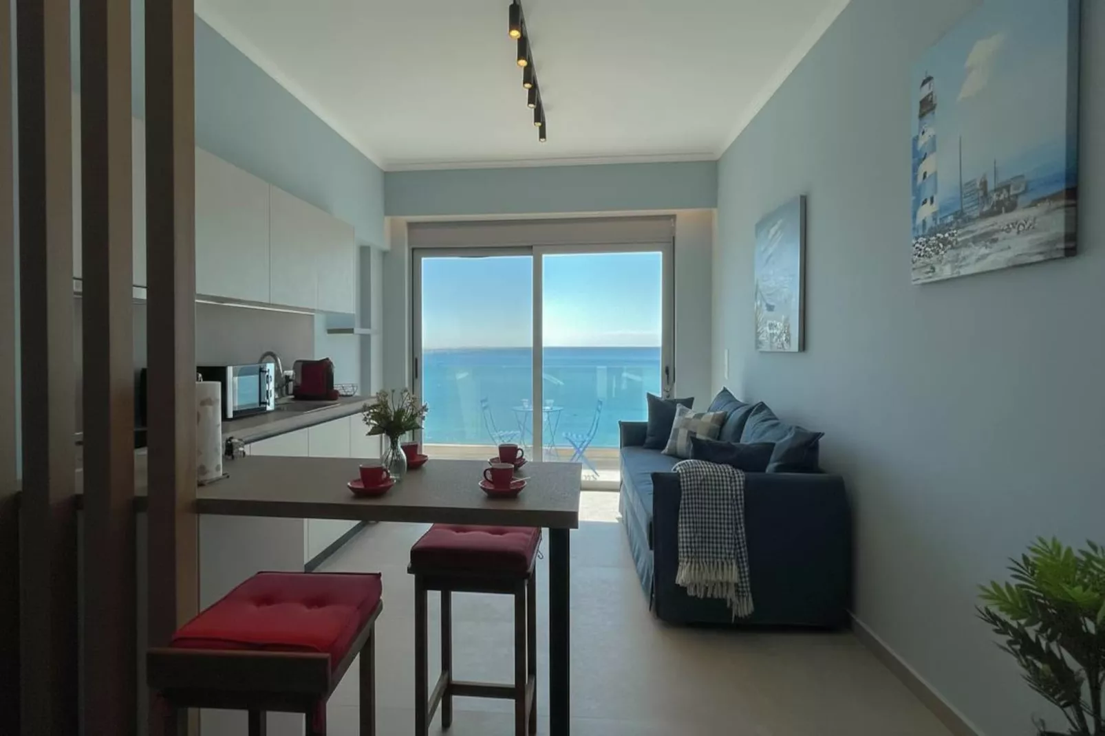 Premium Modern Charaki Studio w Beautiful Sea View
