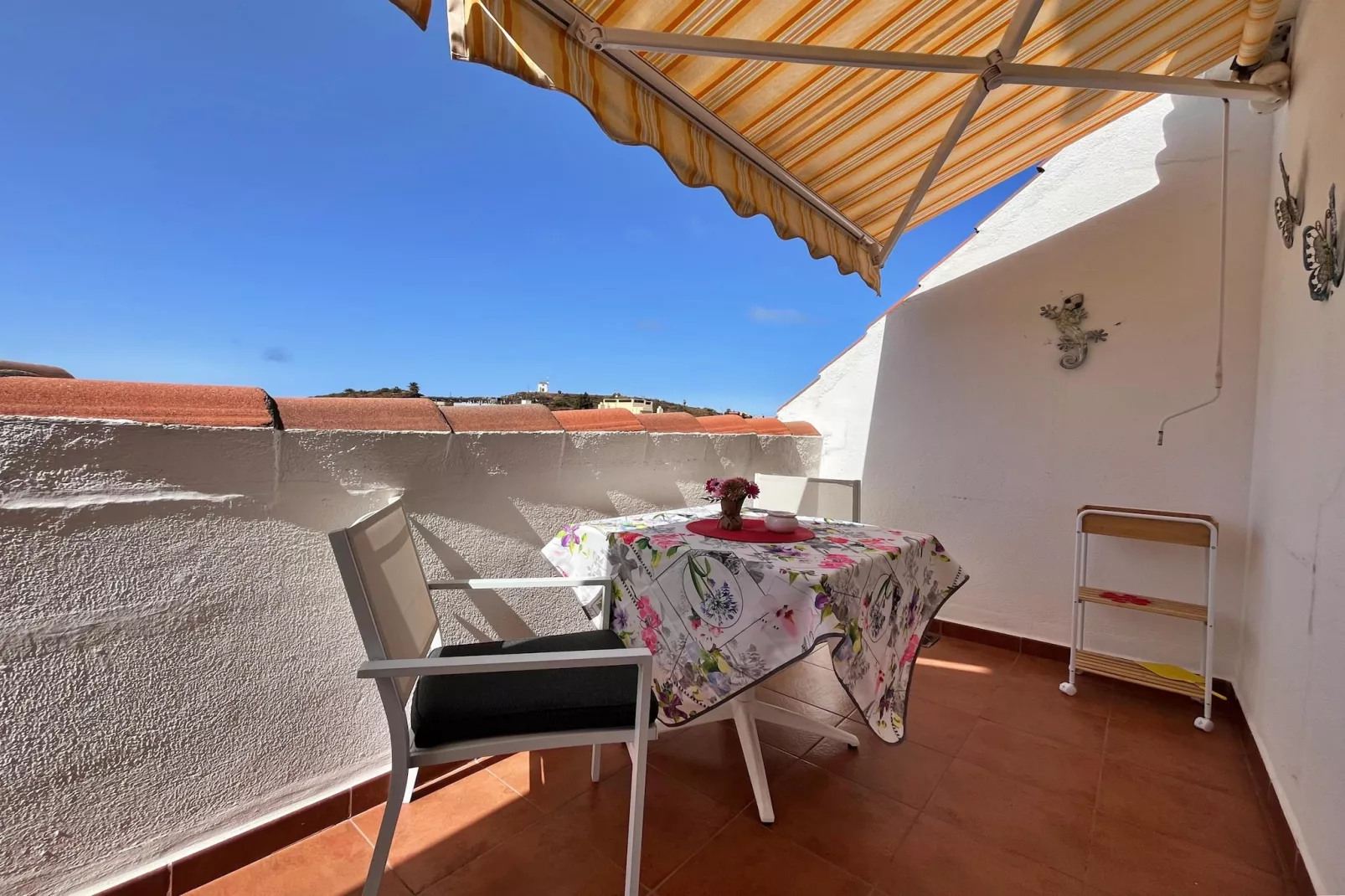 Apartment Atico La Plaza - Terrasbalkon