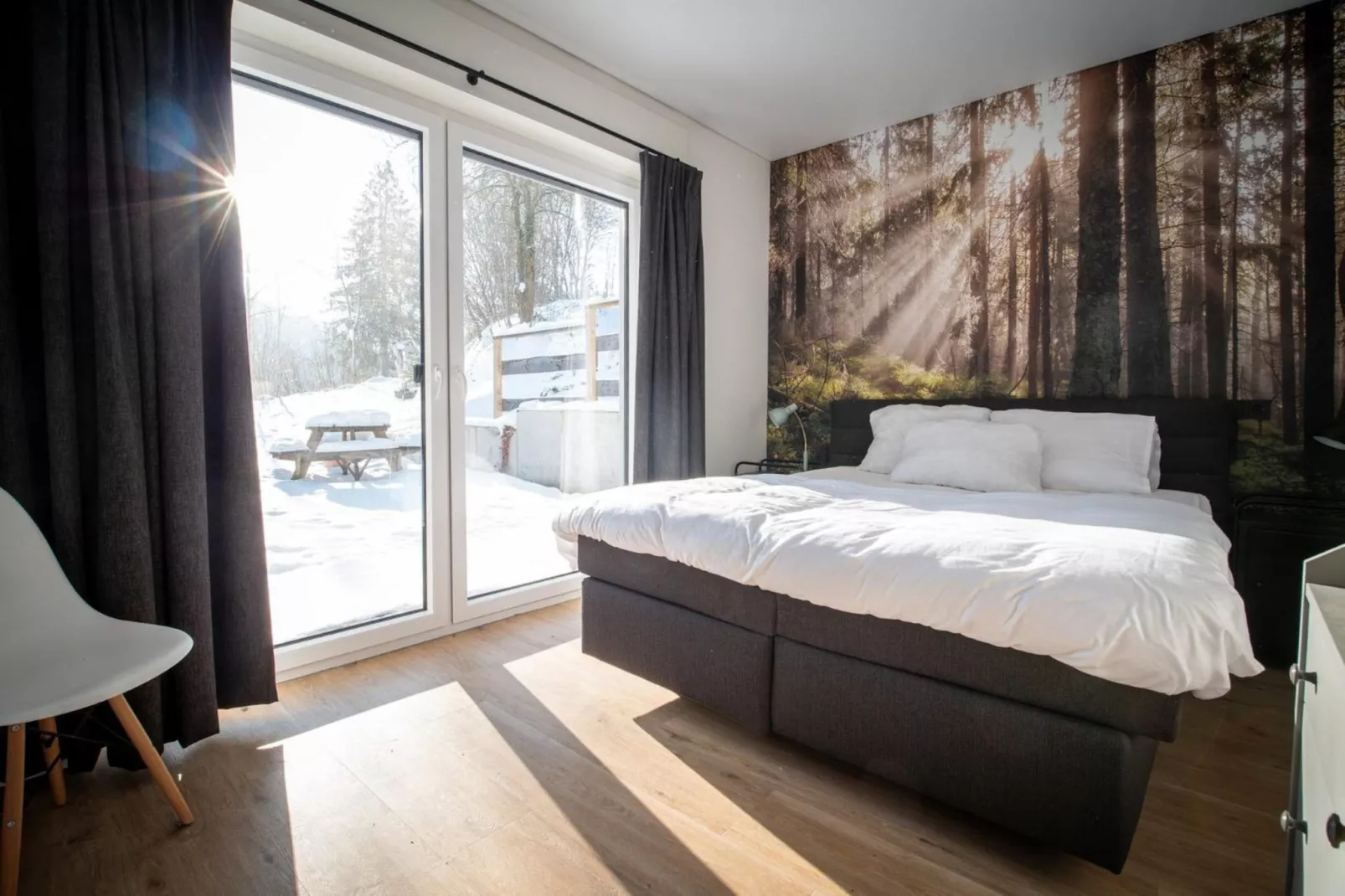 Appartement Am Eschenberg - 4 Personen - Slaapkamer