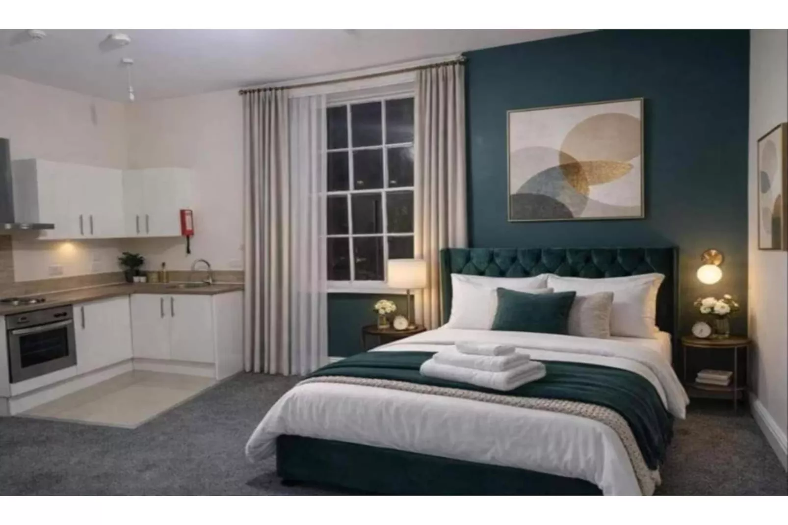 Deluxe Double Studio - Slaapkamer