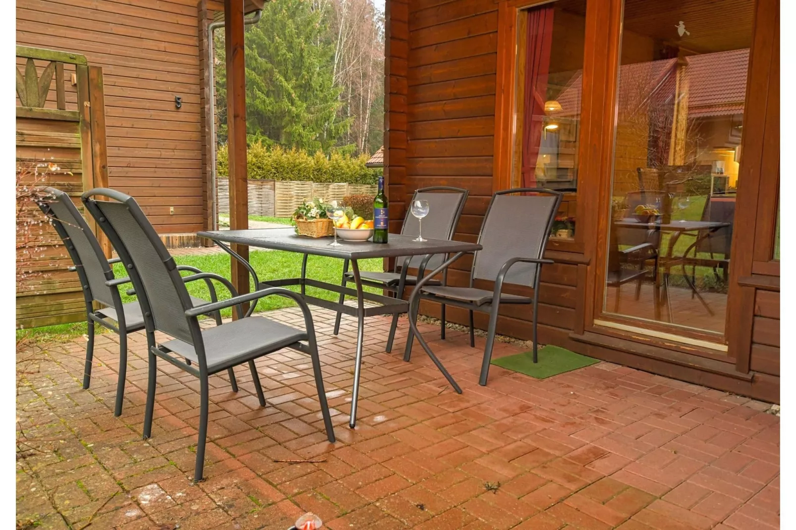 Ferienhaus in Hasselfelde - Haus 4 Blauvogel - Terrasbalkon