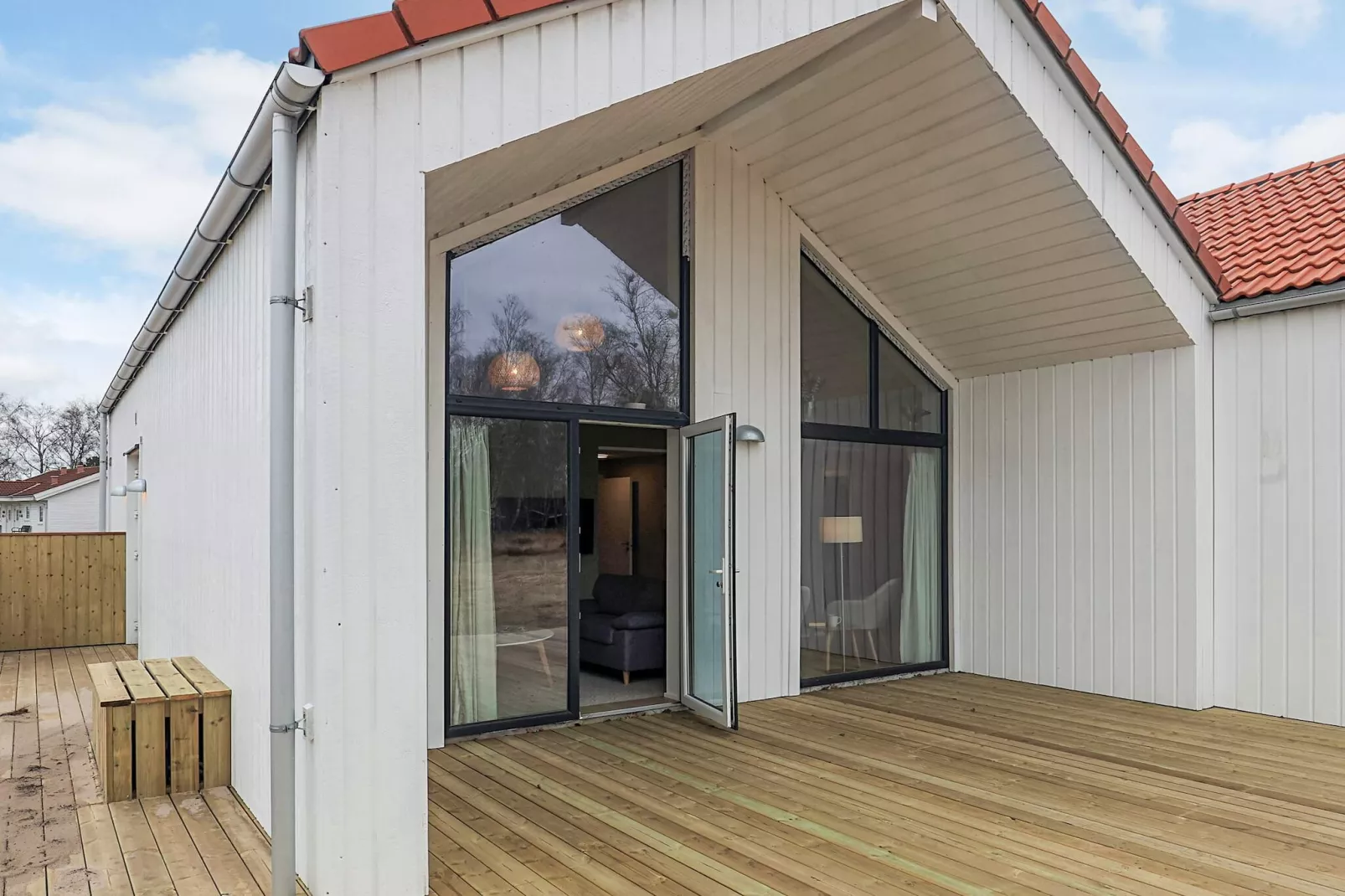 Luxe villa nabij het Kattegatstrand - Buitenlucht