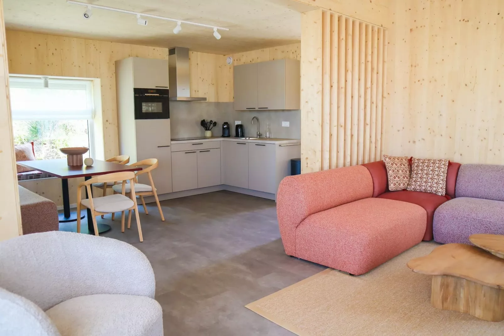Bungalow Ocean Deluxe 6 Person - Woonkamer