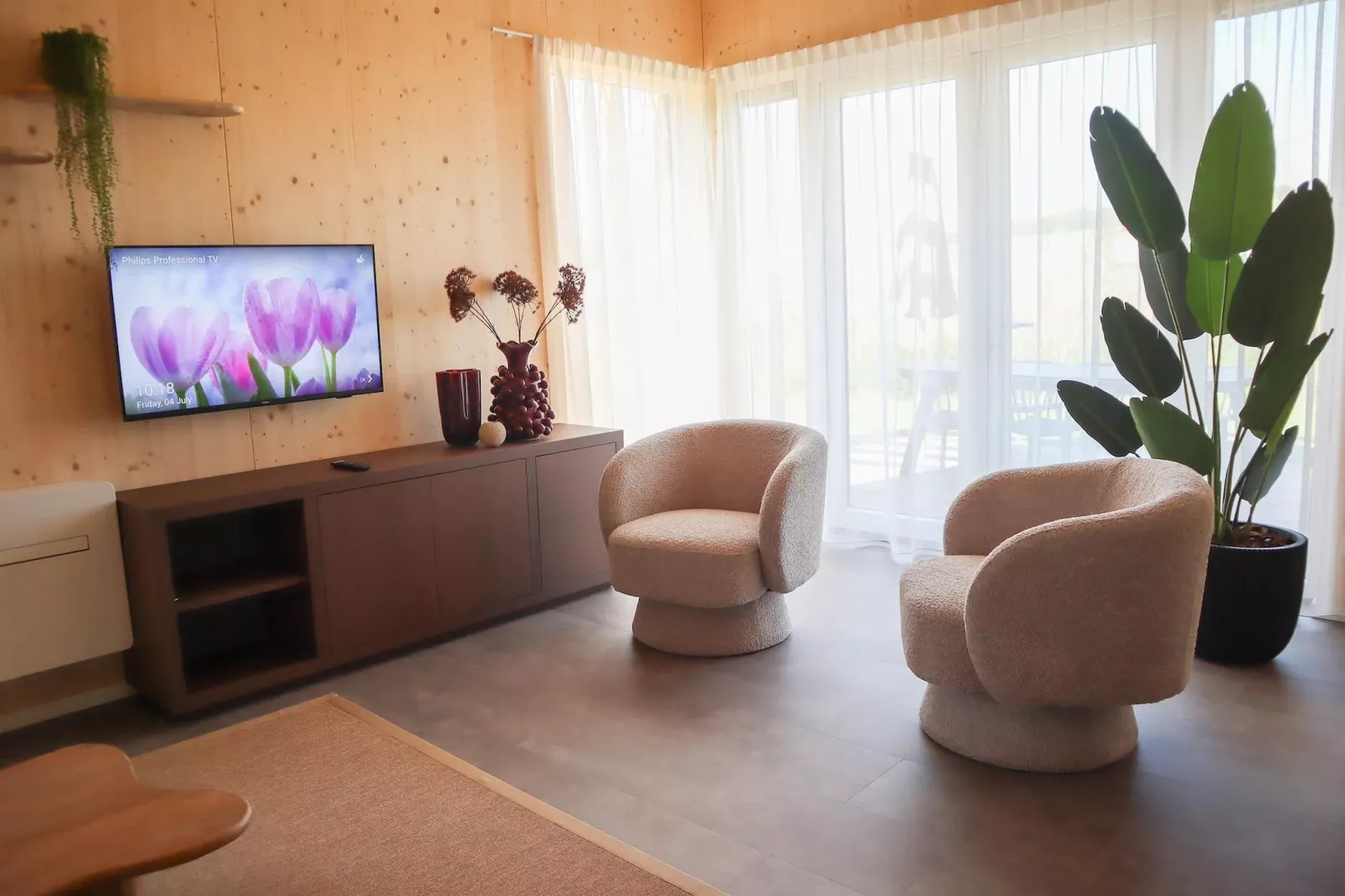 Bungalow Ocean Deluxe 6 Person - Woonkamer