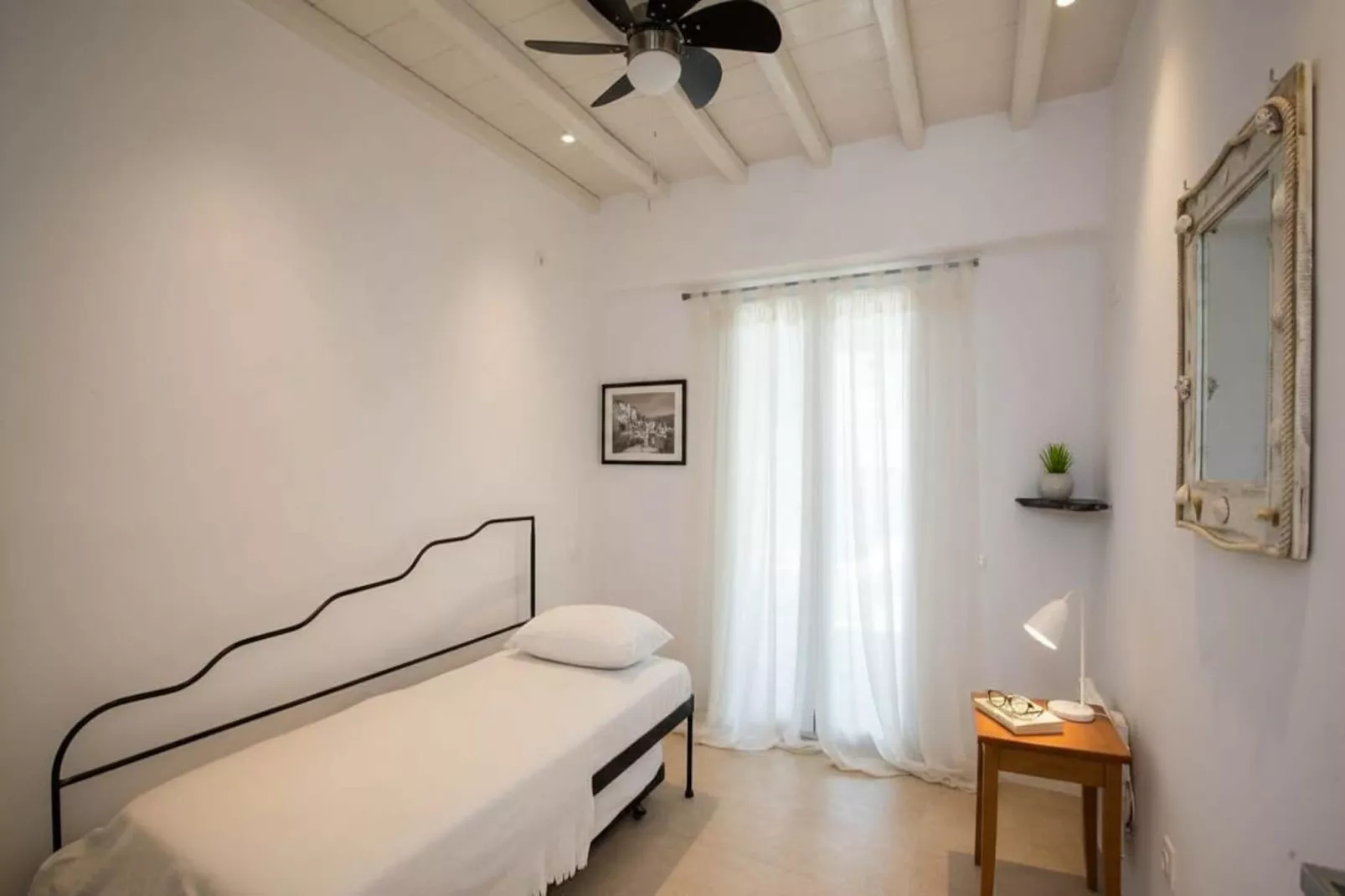 Scenic Agios Sostis Retreat with Sea Views - Slaapkamer