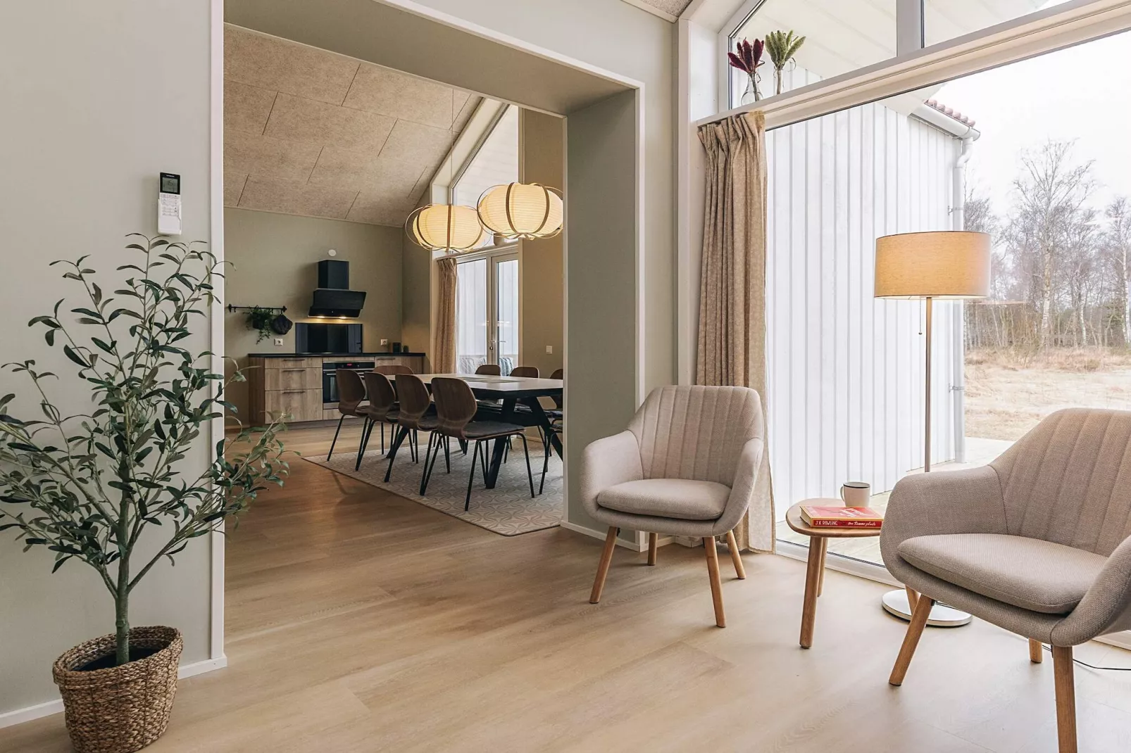 Luxe villa nabij het Kattegatstrand - Binnen