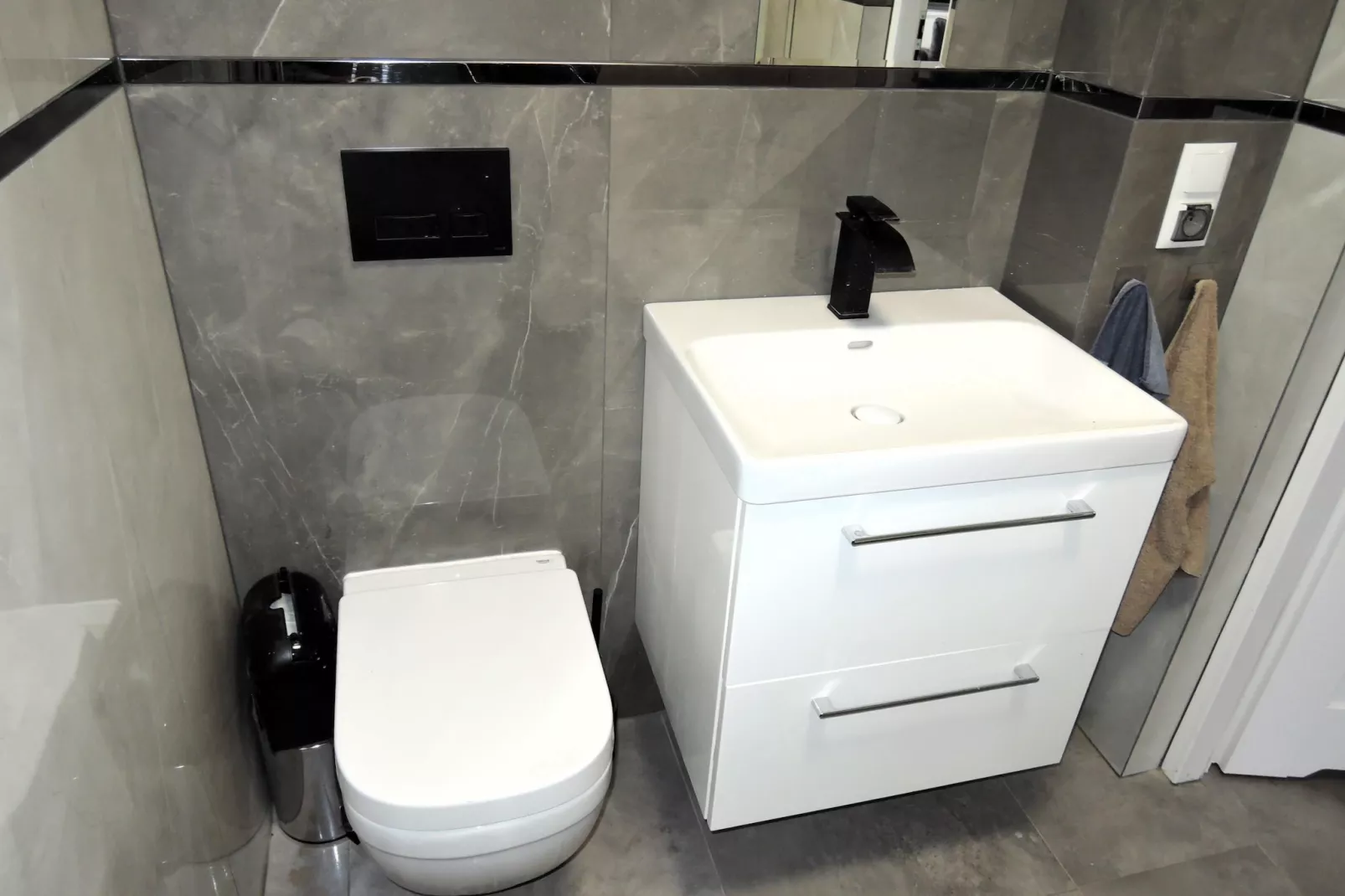 Apartament Wisełka  Lew 1 parter - Badkamer