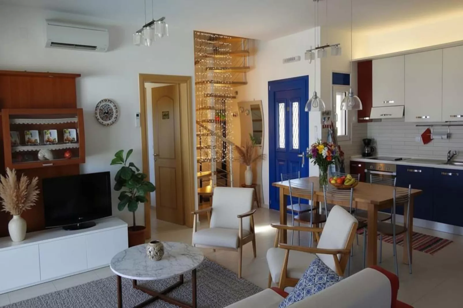 Premium Villa in Rhodes with Private Pool Escape - Woonkamer