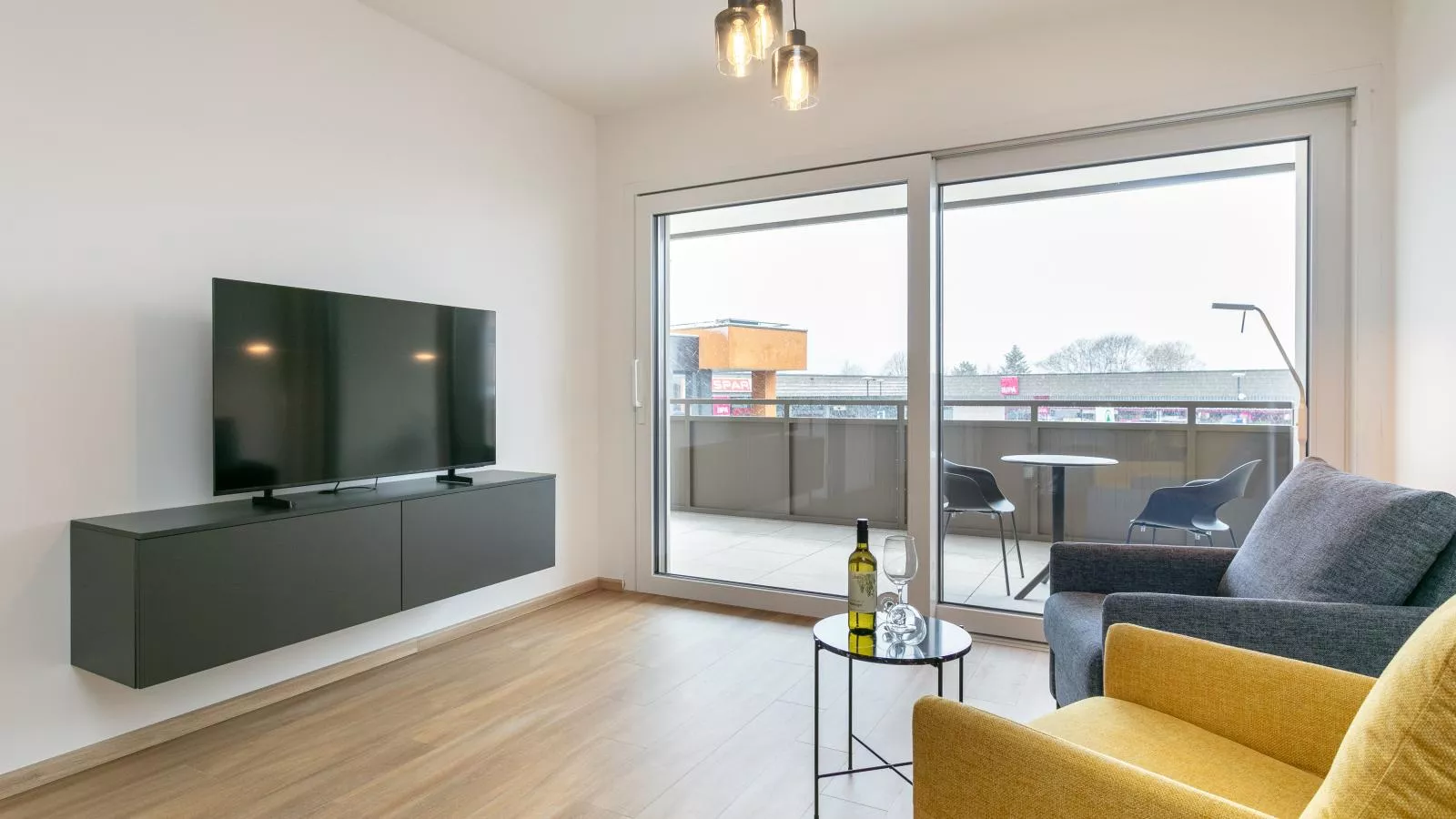 City Apartments Jenbach Top3Top4Top5 - Woonkamer