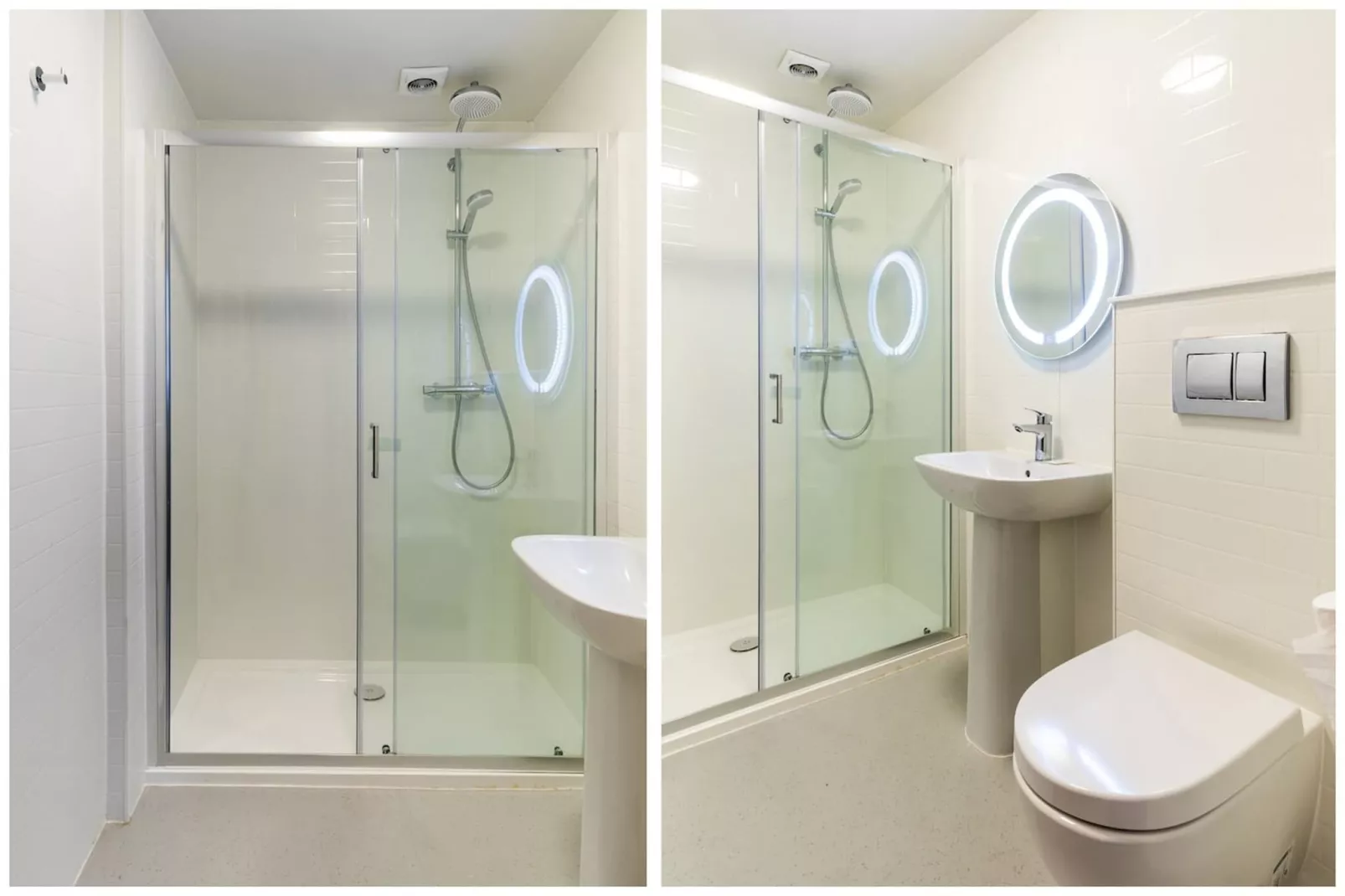 Standard Quad Room - Badkamer