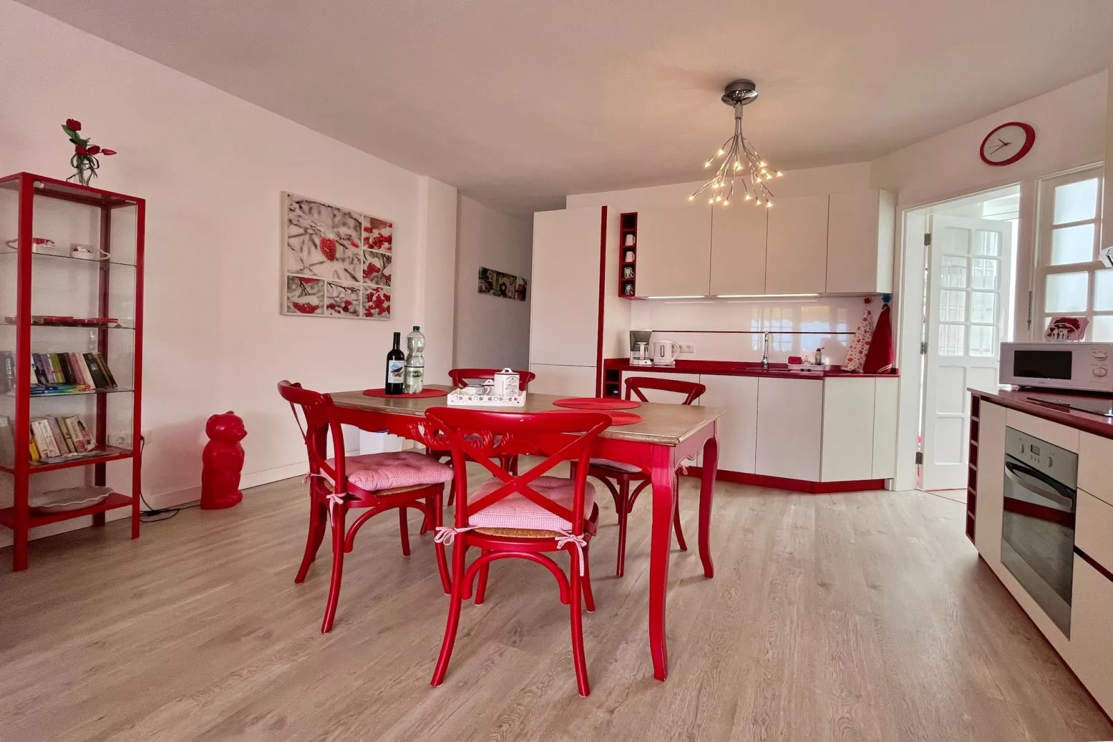 Apartment Atico La Plaza - Eetkamer