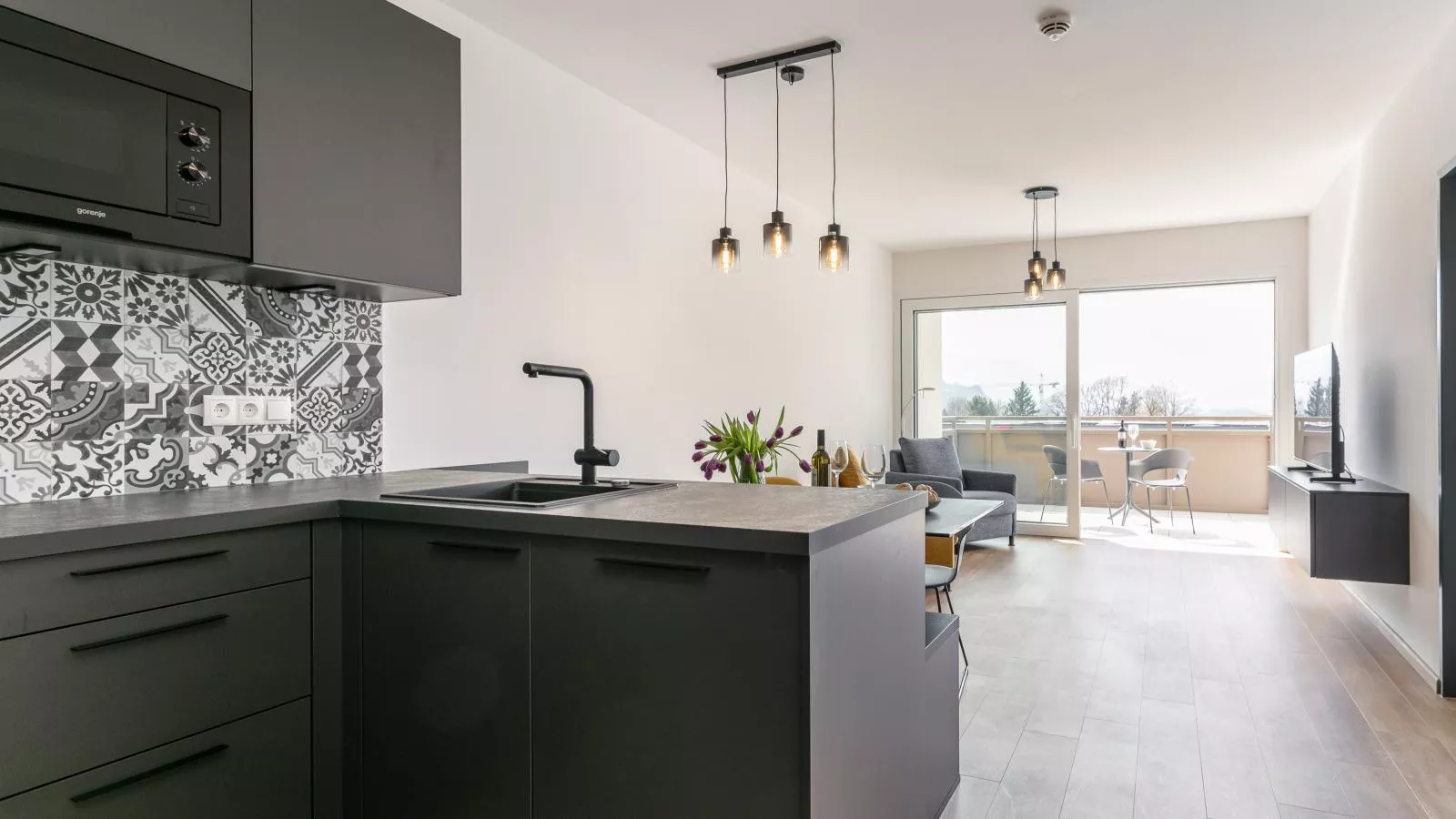 City Apartments Jenbach Top8Top9Top10 - Keuken