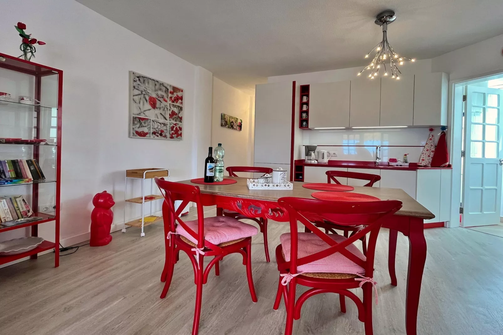 Apartment Atico La Plaza - Eetkamer