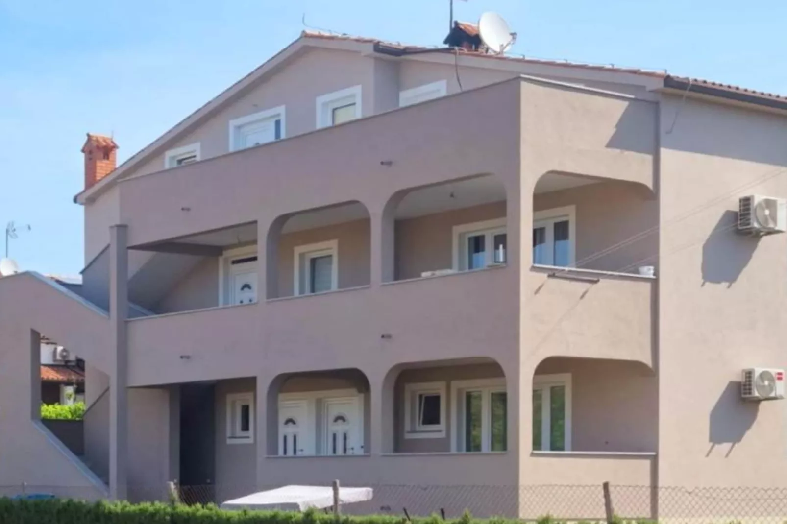 Apartments Sunset - Two bedroom Apartment with Terrace and Sea View (Gornji) - Uitzicht