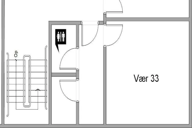 2 Personen vakantie huis in Hornbæk - Plattegrond