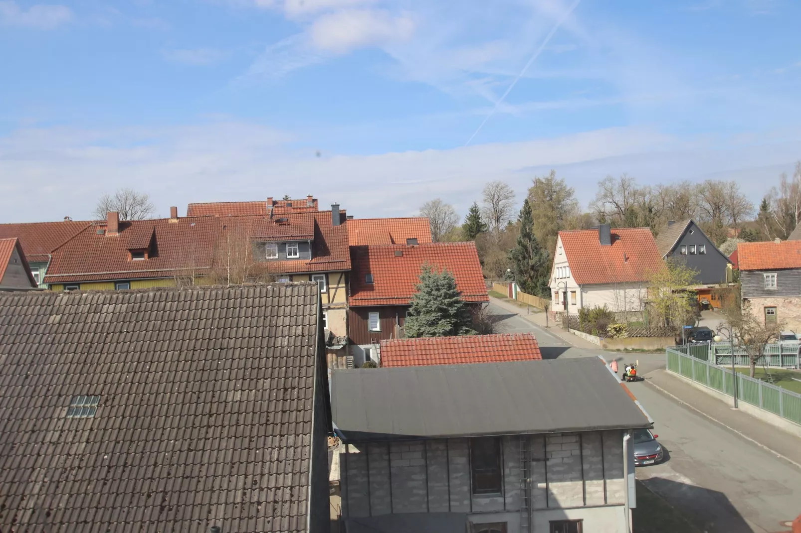 DG Ferienwohnung Elbingerode am Brocken - Uitzicht zomer