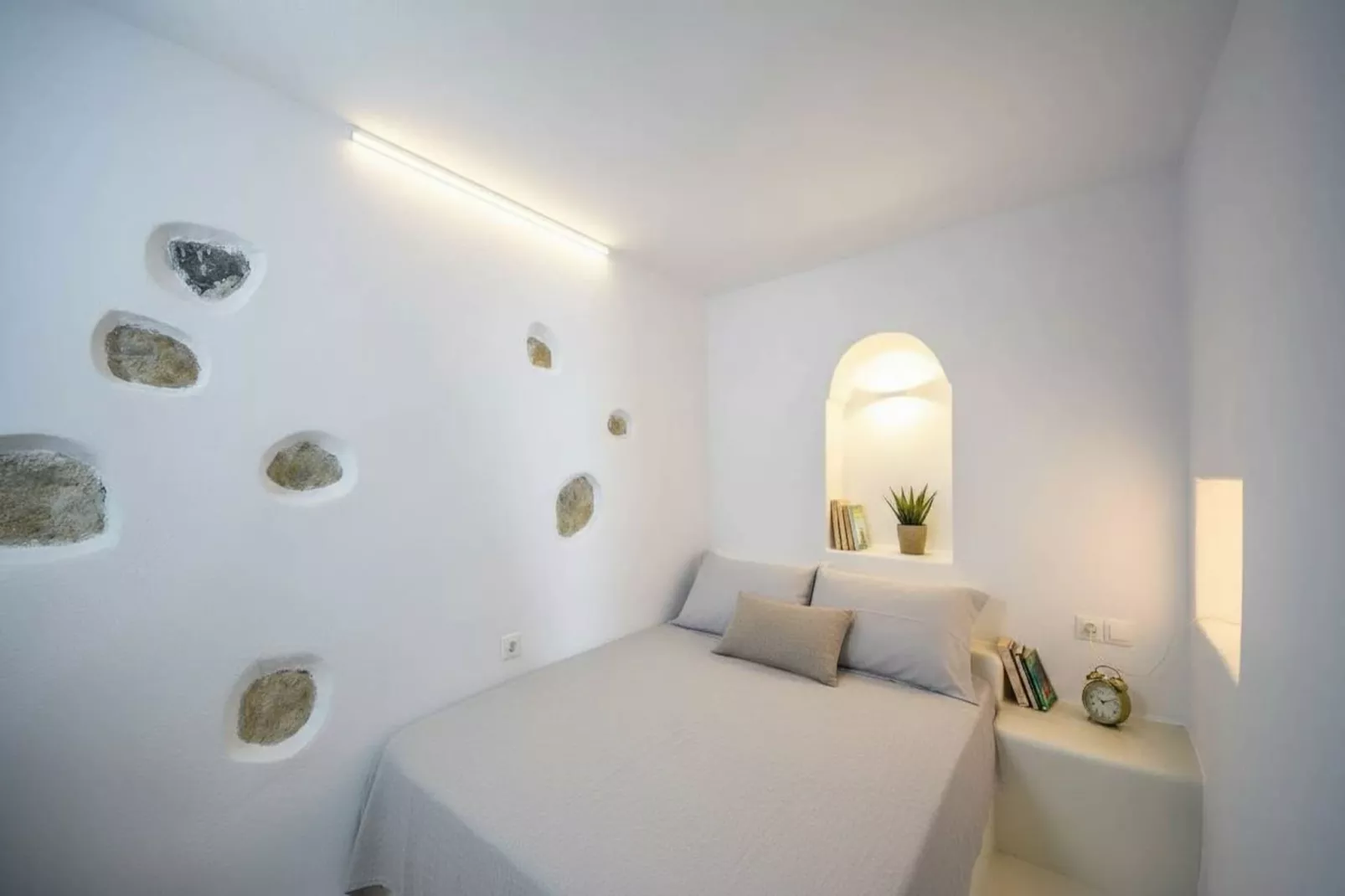 Dionysos Wine Authentic Stay 2 Bd Santorini Home - Slaapkamer