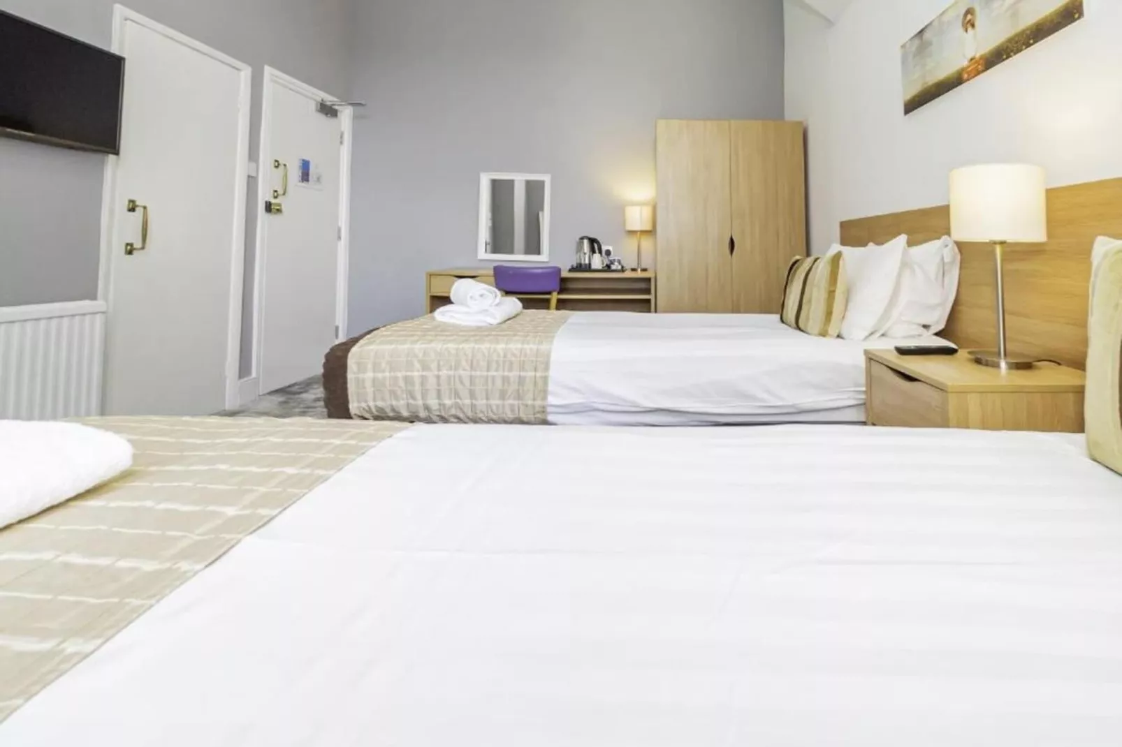 Twin Room with Sea View - Slaapkamer