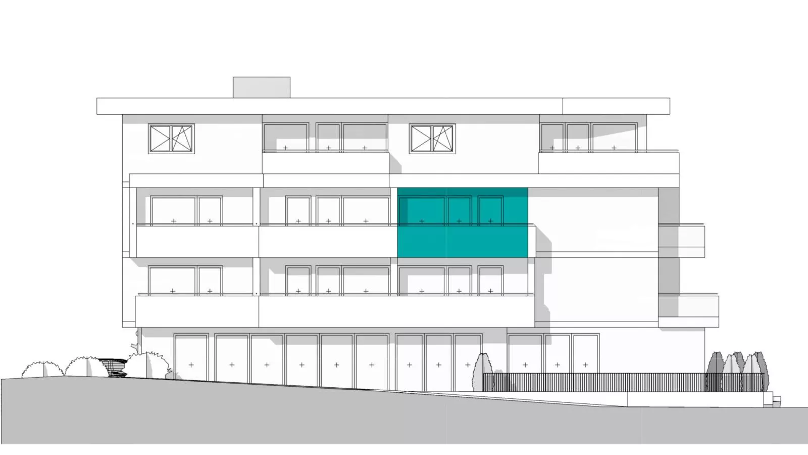 City Apartments Jenbach Top8Top9Top10 - Plattegrond