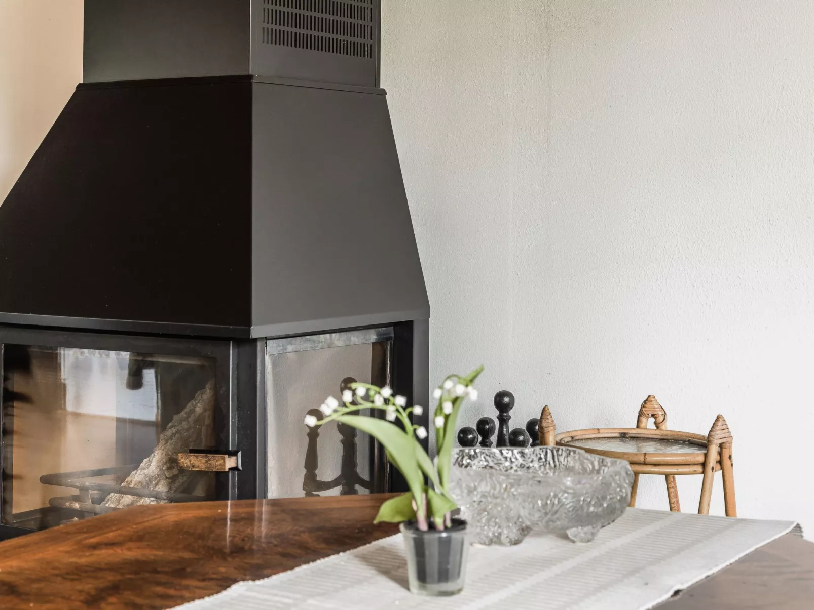 Kjuge Nya Huset-Binnen