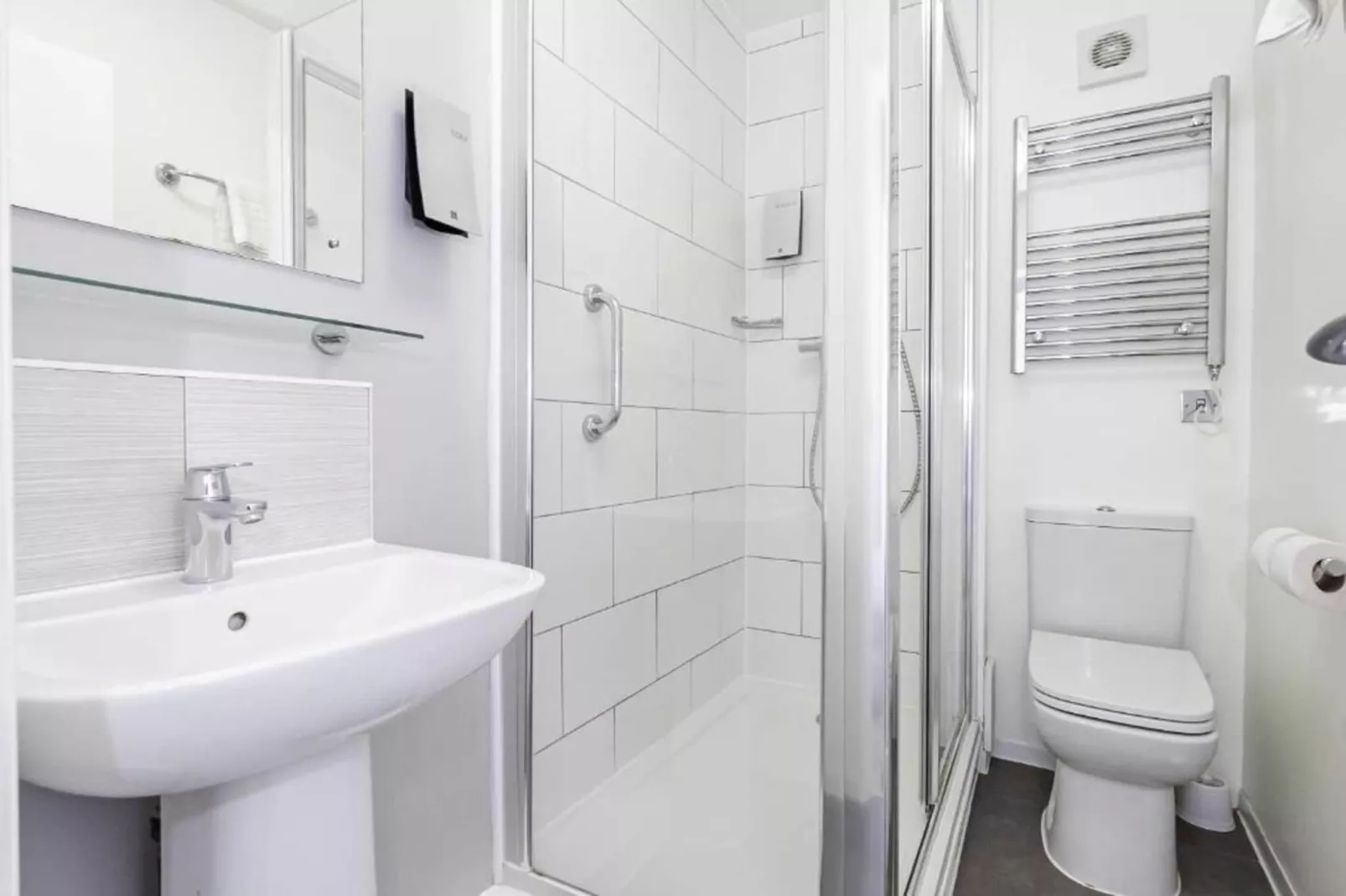 Single sea view - Badkamer
