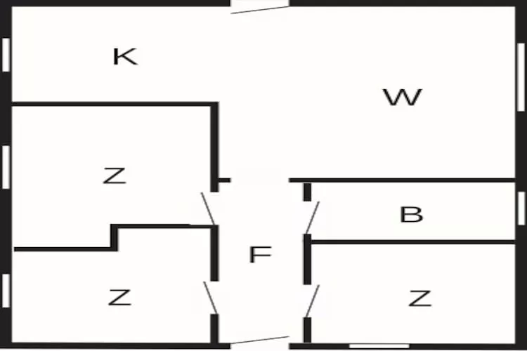 Sfeervolle Fjordhut-By Traum - Plattegrond