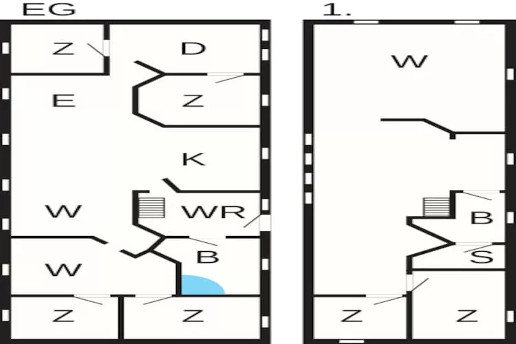 12 persoons vakantie huis in Lemvig - Plattegrond