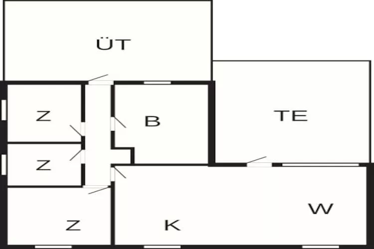 6 persoons vakantie huis in Rødby - Plattegrond