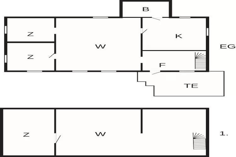 6 persoons vakantie huis in KYRKHULT - Plattegrond
