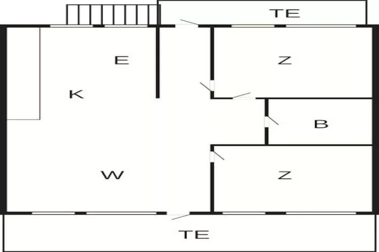 4 persoons vakantie huis in Aabenraa - Plattegrond