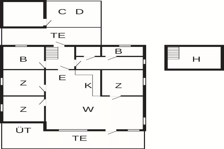 8 persoons vakantie huis in Ringkøbing - Plattegrond