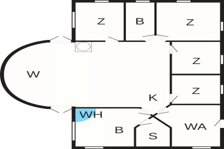 Luxe Fjordzicht Toevluchtsoord-By Traum - Plattegrond