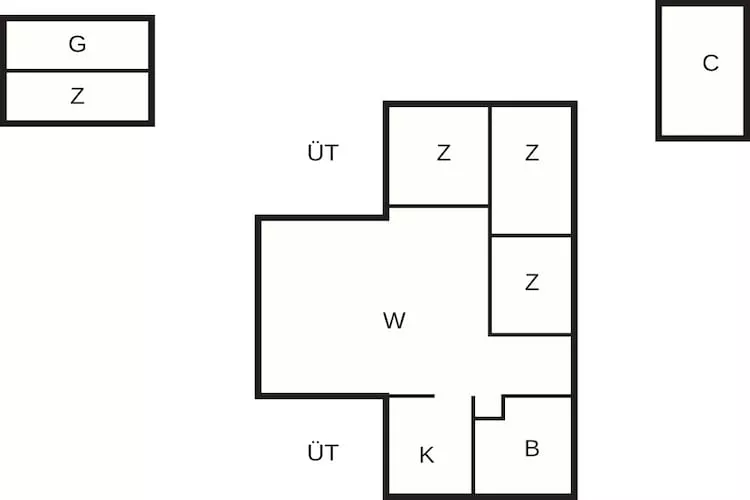 8 persoons vakantie huis in Glesborg - Plattegrond