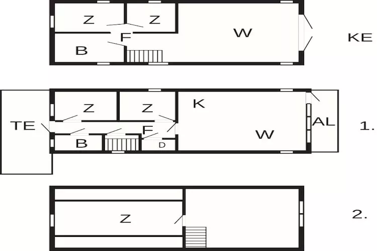6 persoons vakantie huis in VATNE - Plattegrond