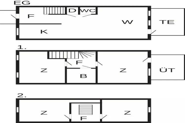 6 persoons vakantie huis in Austrheim - Plattegrond