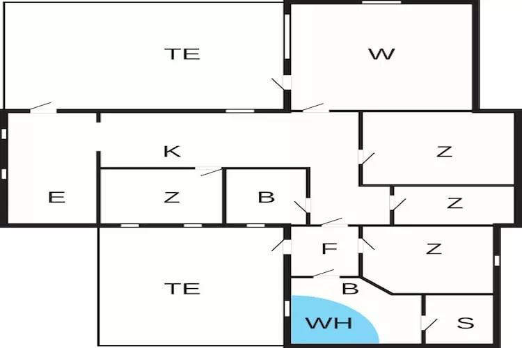 6 persoons vakantie huis in Fjerritslev - Plattegrond