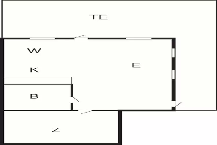 4 persoons vakantie huis in Brålanda - Plattegrond