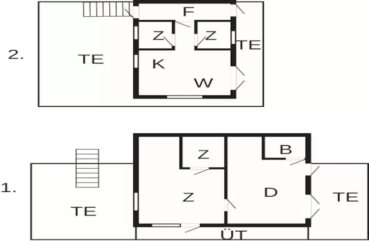 6 persoons vakantie huis in LINDÅS - Plattegrond