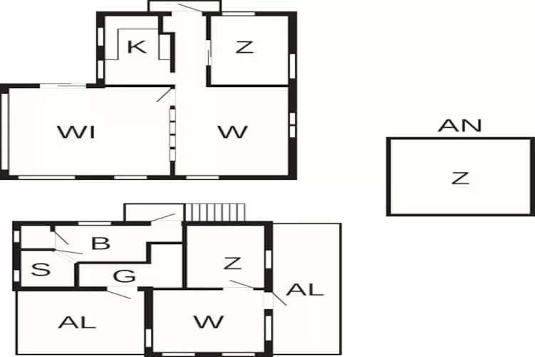 8 persoons vakantie huis in HENÅN - Plattegrond