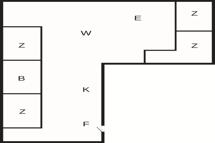 8 persoons vakantie huis in Blokhus - Plattegrond